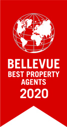 Bellevue Best Property Agents Fahne 2019 Bellevue Best Property Agents Fahne 2019