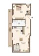 Außergewöhnlich schöne 2 Zimmer Wohnung in toller, ruhiger Sonnenlage - komplett neuer Zustand - TG - Grundriss