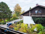 Super schicke, fast neue, 1,5 Zimmer Dachgeschoss-Wohnung mit viel Charme, Licht und Luft! - Blick vom Balkon